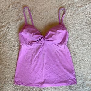 ATHLETA tankini size medium Lavender/adjustable